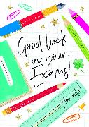 Doppelkarte. Bright Spark - Good Luck In Exams / Stationery