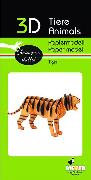3D Papiermodell. Tiger