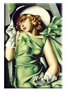 Magnet. Lempicka Young lady with gloves