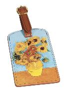 Kofferanhänger. Van Gogh Sonnenblumen