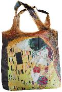 Einkaufstasche. Art - Bag in Bag, small Gustav Klimt Kuss