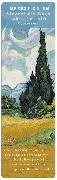 Lesezeichen. Impressionisten - Van Gogh, Wheat Field with Cypresses