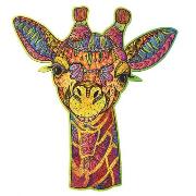 PUZZLE EN BOIS - L'AMUSANTE GIRAFE - S