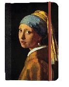 Adressbuch. Vermeer Mädchen mit Perlenoh