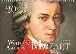 Der Mozart-Kalender 2023, DIN A3 - ein Musik-Kalender, ein Komponisten-Kalender