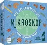 Das XXL-Entdecker-Set – Mikroskop: Mit Mikroskop, Linsen und Objektträgern + Sachbuch mit faszinierenden Experimenten