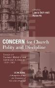 Concern for Church Polity and Discipline