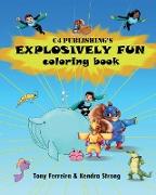 C4 Publishing's Explosively Fun Coloring Book