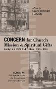 Concern for Church Mission and Spiritual Gifts