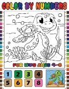 Color by Numbers for Kids Ages 4-8