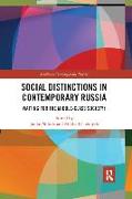 Social Distinctions in Contemporary Russia