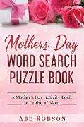 Mothers Day Word Search Puzzle Book