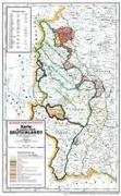 Historische Karte: DEUTSCHES REICH - "Karte der besetzten Gebiete DEUTSCHLANDS" - Stand 1. Juli 1925 - westlicher Teil (gerollt)