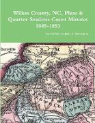 Wilkes County, NC, P&Q Minutes, 1845-1853