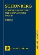 Schönberg, Arnold - Streichquartett Nr. 2 op. 10 mit Sopranstimme