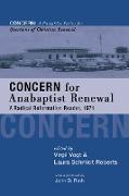 Concern for Anabaptist Renewal