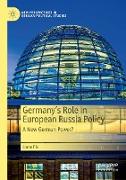 Germany¿s Role in European Russia Policy