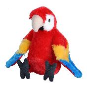 Plüsch Scharlachroter Papagei Mini Cuddlekin 20 cm