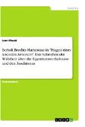 Bertolt Brechts Marxismus in "Fragen eines lesenden Arbeiters". Das Schreiben der Wahrheit über die Eigentumsverhältnisse und den Faschismus