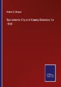 Sacramento City and County Directory for 1868