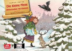 Die kleine Hexe - Winterzauber mit Abraxas. Kamishibai Bildkartenset