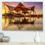 Magdeburg entdecken (Premium, hochwertiger DIN A2 Wandkalender 2023, Kunstdruck in Hochglanz)