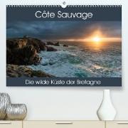 Côte Sauvage - Die wilde Küste der Bretagne (Premium, hochwertiger DIN A2 Wandkalender 2023, Kunstdruck in Hochglanz)