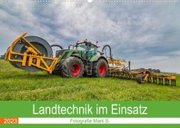 Landtechnik im Einsatz (Wandkalender 2023 DIN A2 quer)
