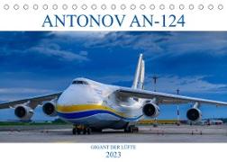 ANTONOV 124 (Tischkalender 2023 DIN A5 quer)