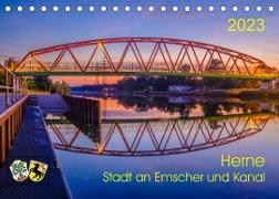 Herne: Stadt an Emscher und Kanal (Tischkalender 2023 DIN A5 quer)