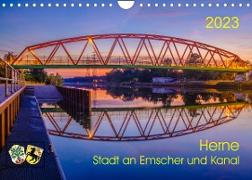 Herne: Stadt an Emscher und Kanal (Wandkalender 2023 DIN A4 quer)