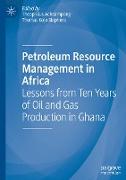 Petroleum Resource Management in Africa