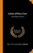 Letters of Franz Liszt: From Rome to the End