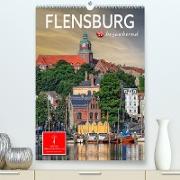 Flensburg - so bezaubernd (Premium, hochwertiger DIN A2 Wandkalender 2023, Kunstdruck in Hochglanz)