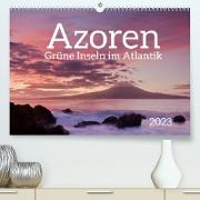 Azoren - Grüne Inseln im Atlantik 2022 (Premium, hochwertiger DIN A2 Wandkalender 2023, Kunstdruck in Hochglanz)
