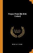 Proper Pride [By B.M. Croker]