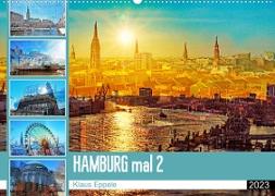 Hamburg mal 2 (Wandkalender 2023 DIN A2 quer)