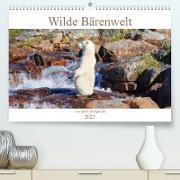 Wilde Bärenwelt (Premium, hochwertiger DIN A2 Wandkalender 2023, Kunstdruck in Hochglanz)