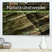 Naturkunstwerke - Strukturwelten (Premium, hochwertiger DIN A2 Wandkalender 2023, Kunstdruck in Hochglanz)
