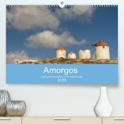 Amorgos - Kykladenimpressionen (Premium, hochwertiger DIN A2 Wandkalender 2023, Kunstdruck in Hochglanz)