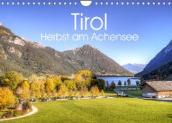 Tirol - Herbst am Achensee (Wandkalender 2023 DIN A4 quer)