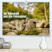 Der Odenwald und das Felsenmeer (Premium, hochwertiger DIN A2 Wandkalender 2023, Kunstdruck in Hochglanz)
