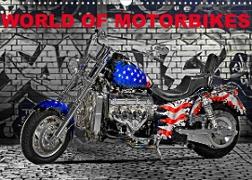 World of Motorbikes (Wall Calendar 2023 DIN A3 Landscape)