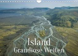 Island - Grandiose Weiten (Wandkalender 2023 DIN A4 quer)