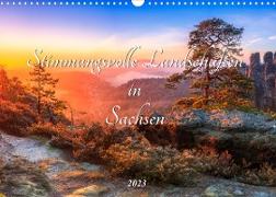 Stimmungsvolle Landschaften in Sachsen 2023 (Wandkalender 2023 DIN A3 quer)