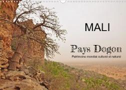 Mali - Pays Dogon - Patrimoine mondial culturel et naturel (Calendrier mural 2023 DIN A3 horizontal)