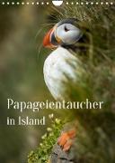 Papageientaucher in Island (Wandkalender 2023 DIN A4 hoch)