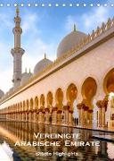 Vereinigte Arabische Emirate ¿ Städte Highlights (Tischkalender 2023 DIN A5 hoch)