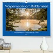 Morgennebel am Baldeneysee (Premium, hochwertiger DIN A2 Wandkalender 2023, Kunstdruck in Hochglanz)