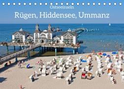 Ostseeinseln Rügen, Hiddensee, Ummanz (Tischkalender 2023 DIN A5 quer)